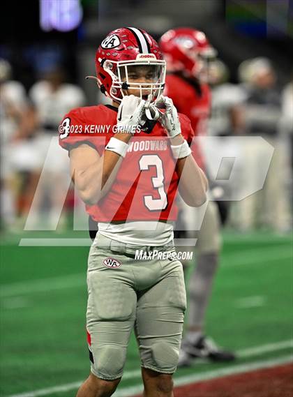 Thumbnail 2 in Thomas County Central vs. Woodward Academy (GHSA 6A Final) photogallery.
