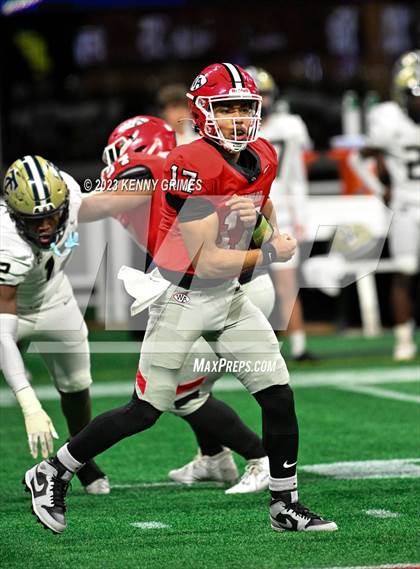 Thumbnail 2 in Thomas County Central vs. Woodward Academy (GHSA 6A Final) photogallery.