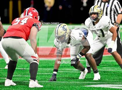 Thumbnail 2 in Thomas County Central vs. Woodward Academy (GHSA 6A Final) photogallery.