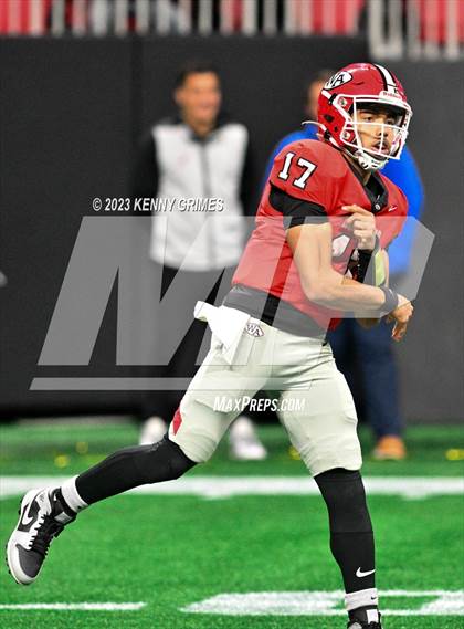 Thumbnail 2 in Thomas County Central vs. Woodward Academy (GHSA 6A Final) photogallery.
