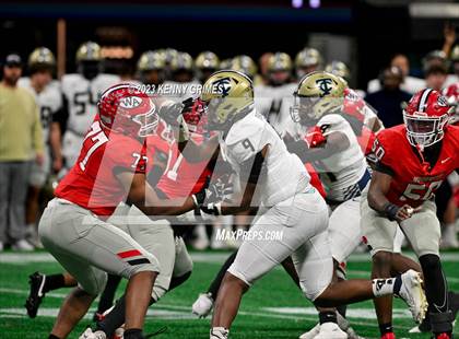Thumbnail 3 in Thomas County Central vs. Woodward Academy (GHSA 6A Final) photogallery.