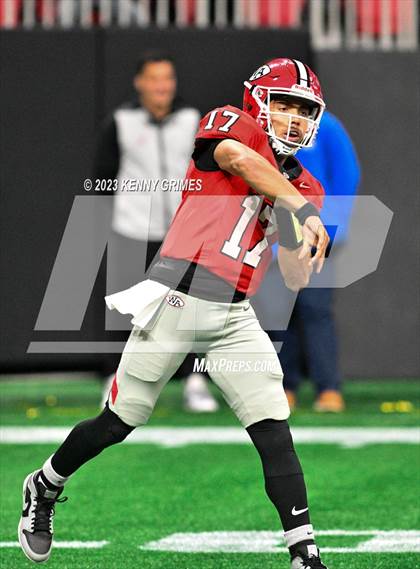 Thumbnail 1 in Thomas County Central vs. Woodward Academy (GHSA 6A Final) photogallery.