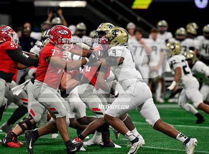 Thumbnail 3 in Thomas County Central vs. Woodward Academy (GHSA 6A Final) photogallery.