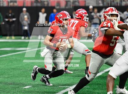 Thumbnail 2 in Thomas County Central vs. Woodward Academy (GHSA 6A Final) photogallery.