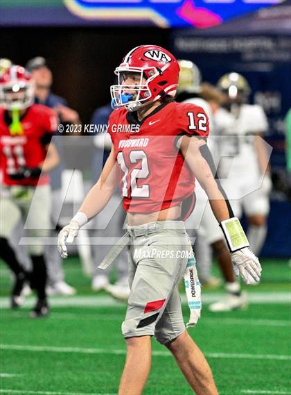 Thumbnail 1 in Thomas County Central vs. Woodward Academy (GHSA 6A Final) photogallery.
