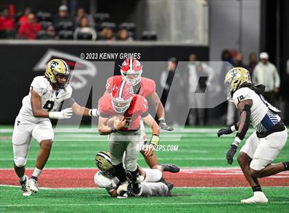 Thumbnail 2 in Thomas County Central vs. Woodward Academy (GHSA 6A Final) photogallery.