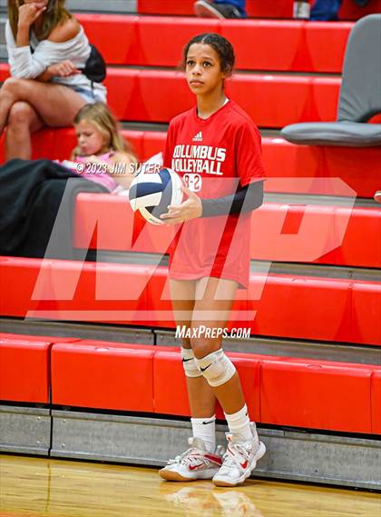 Thumbnail 2 in Columbus vs East Bernard (Scrimmage) photogallery.