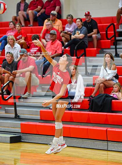 Thumbnail 3 in Columbus vs East Bernard (Scrimmage) photogallery.