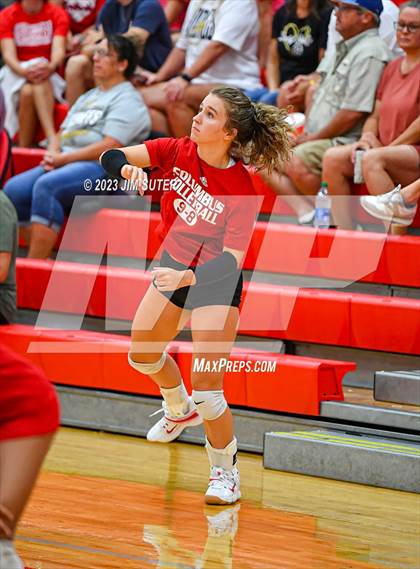 Thumbnail 3 in Columbus vs East Bernard (Scrimmage) photogallery.