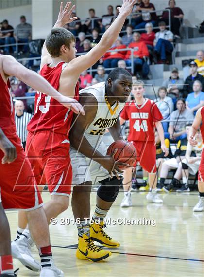 Thumbnail 1 in Emerson vs. County Line (AAA 1A Third Round Playoff) photogallery.