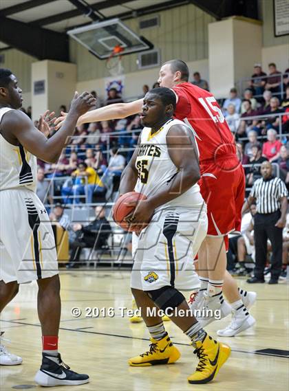 Thumbnail 2 in Emerson vs. County Line (AAA 1A Third Round Playoff) photogallery.