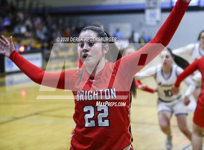 Thumbnail 2 in Brighton vs Mountain Range (CHSAA 5A Round 1 Playoff) photogallery.