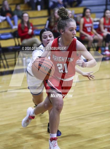 Thumbnail 1 in Brighton vs Mountain Range (CHSAA 5A Round 1 Playoff) photogallery.