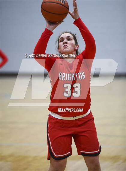 Thumbnail 3 in Brighton vs Mountain Range (CHSAA 5A Round 1 Playoff) photogallery.