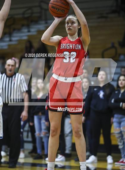 Thumbnail 2 in Brighton vs Mountain Range (CHSAA 5A Round 1 Playoff) photogallery.