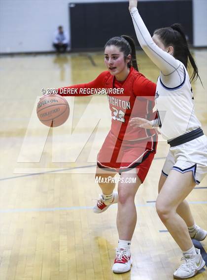 Thumbnail 3 in Brighton vs Mountain Range (CHSAA 5A Round 1 Playoff) photogallery.