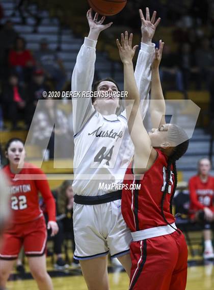 Thumbnail 1 in Brighton vs Mountain Range (CHSAA 5A Round 1 Playoff) photogallery.
