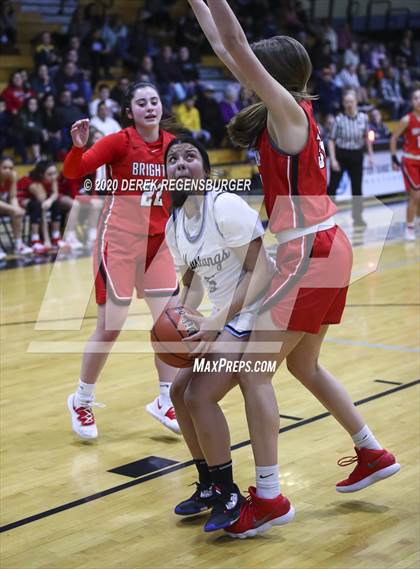 Thumbnail 2 in Brighton vs Mountain Range (CHSAA 5A Round 1 Playoff) photogallery.