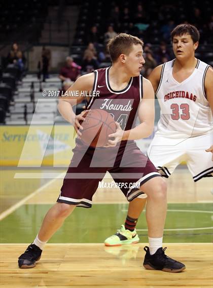 Thumbnail 1 in Fosston vs Red Lake (Hardwood Showcase) photogallery.