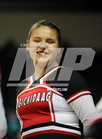 Thumbnail 3 in Fosston vs Red Lake (Hardwood Showcase) photogallery.