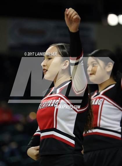 Thumbnail 2 in Fosston vs Red Lake (Hardwood Showcase) photogallery.