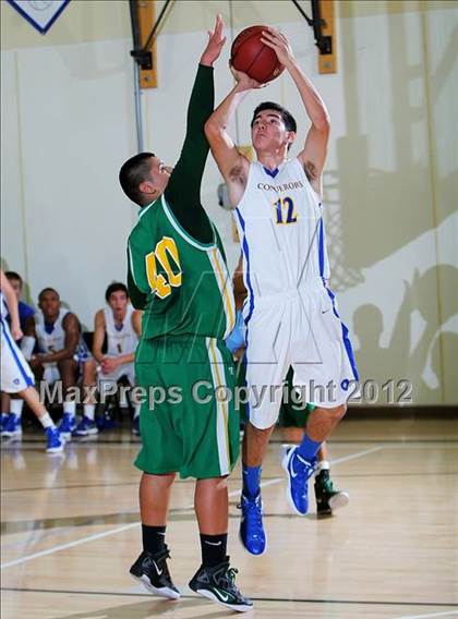 Thumbnail 1 in Coachella Valley @ Desert Christian Academy (MaxPreps Holiday Classic) photogallery.