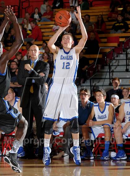 Thumbnail 1 in Saddleback Valley Christian vs. Santa Margarita (Nike Extravaganza) photogallery.
