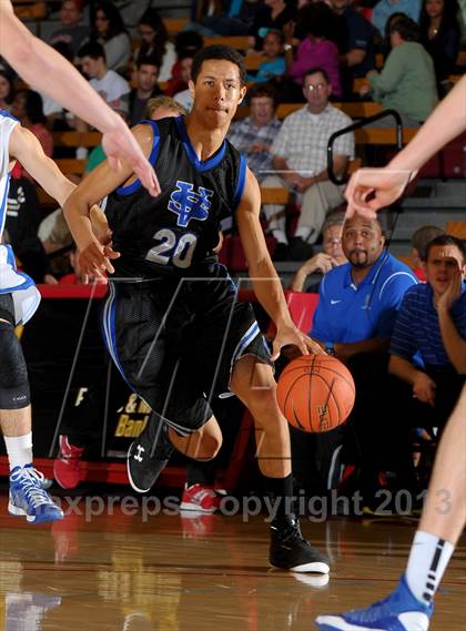 Thumbnail 1 in Saddleback Valley Christian vs. Santa Margarita (Nike Extravaganza) photogallery.