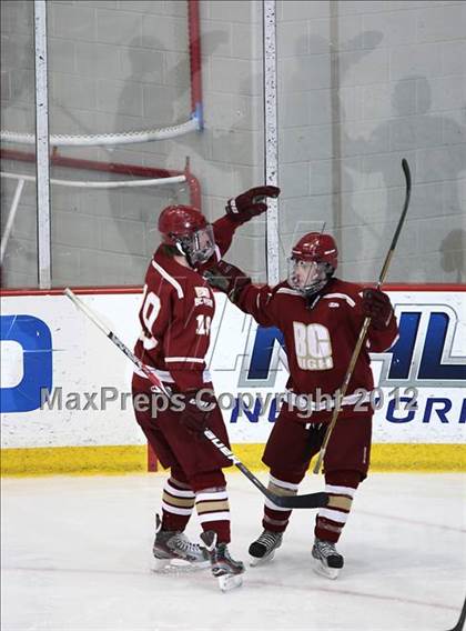 Thumbnail 1 in Boston College High vs Canisuis (Great Jesuit Shootout) photogallery.