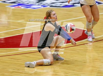 Thumbnail 2 in Columbus vs. Gunter (UIL 3A Volleyball Semi-Final) photogallery.