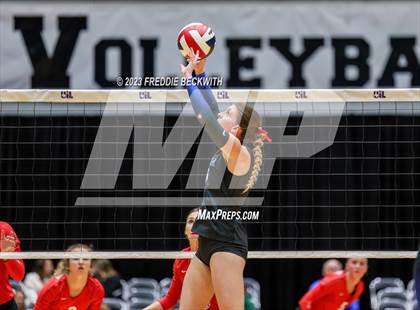 Thumbnail 1 in Columbus vs. Gunter (UIL 3A Volleyball Semi-Final) photogallery.