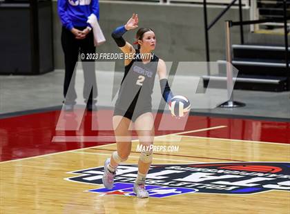 Thumbnail 2 in Columbus vs. Gunter (UIL 3A Volleyball Semi-Final) photogallery.