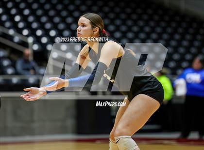 Thumbnail 1 in Columbus vs. Gunter (UIL 3A Volleyball Semi-Final) photogallery.