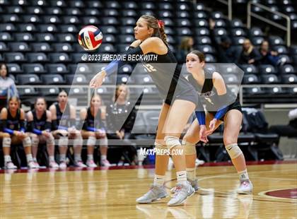 Thumbnail 2 in Columbus vs. Gunter (UIL 3A Volleyball Semi-Final) photogallery.