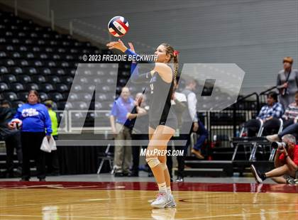 Thumbnail 2 in Columbus vs. Gunter (UIL 3A Volleyball Semi-Final) photogallery.