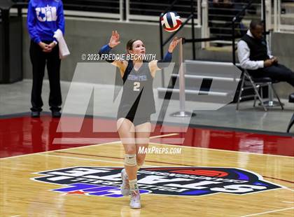 Thumbnail 3 in Columbus vs. Gunter (UIL 3A Volleyball Semi-Final) photogallery.