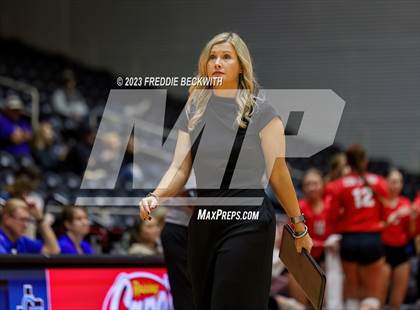 Thumbnail 1 in Columbus vs. Gunter (UIL 3A Volleyball Semi-Final) photogallery.