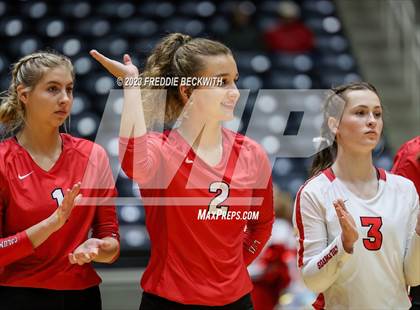 Thumbnail 1 in Columbus vs. Gunter (UIL 3A Volleyball Semi-Final) photogallery.
