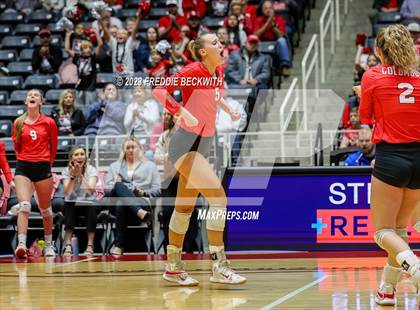 Thumbnail 1 in Columbus vs. Gunter (UIL 3A Volleyball Semi-Final) photogallery.