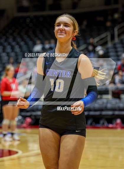 Thumbnail 1 in Columbus vs. Gunter (UIL 3A Volleyball Semi-Final) photogallery.
