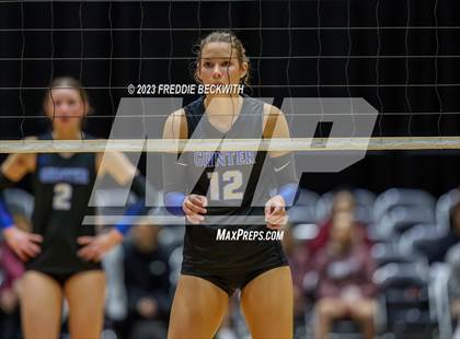 Thumbnail 2 in Columbus vs. Gunter (UIL 3A Volleyball Semi-Final) photogallery.
