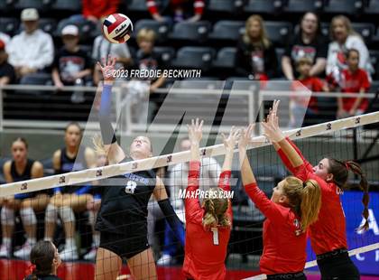 Thumbnail 1 in Columbus vs. Gunter (UIL 3A Volleyball Semi-Final) photogallery.