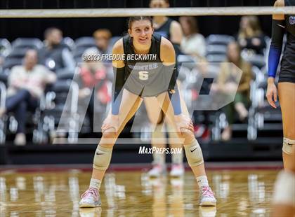 Thumbnail 3 in Columbus vs. Gunter (UIL 3A Volleyball Semi-Final) photogallery.