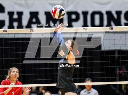 Thumbnail 1 in Columbus vs. Gunter (UIL 3A Volleyball Semi-Final) photogallery.