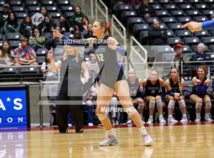 Thumbnail 2 in Columbus vs. Gunter (UIL 3A Volleyball Semi-Final) photogallery.