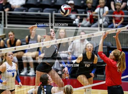 Thumbnail 2 in Columbus vs. Gunter (UIL 3A Volleyball Semi-Final) photogallery.