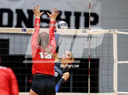 Thumbnail 1 in Columbus vs. Gunter (UIL 3A Volleyball Semi-Final) photogallery.