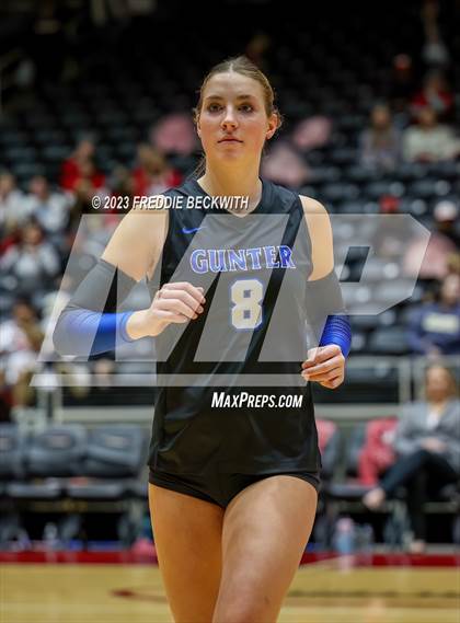 Thumbnail 1 in Columbus vs. Gunter (UIL 3A Volleyball Semi-Final) photogallery.