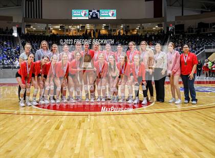 Thumbnail 3 in Columbus vs. Gunter (UIL 3A Volleyball Semi-Final) photogallery.
