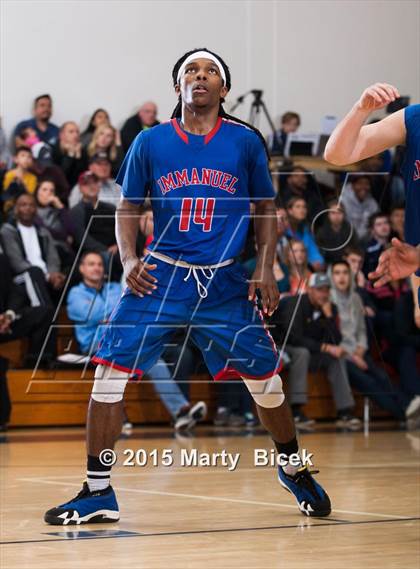 Thumbnail 1 in Immanuel vs. Salesian College Preparatory photogallery.